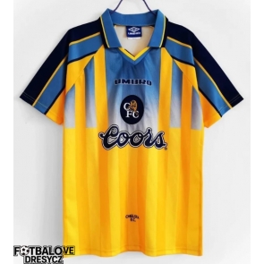 Chelsea 1996-1997 Retro Venkovní Dres Krátký Rukáv Chelsea 1996-1997 Retro Venkovní Dres Krátký Rukáv